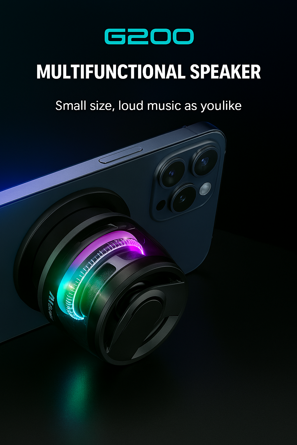 SmartZone Wireless Portable Magnetic Speaker