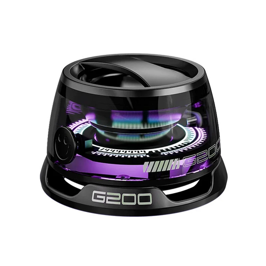 SmartZone Hecate G200 wireless magnetic speaker with RGB lighting and phone holder